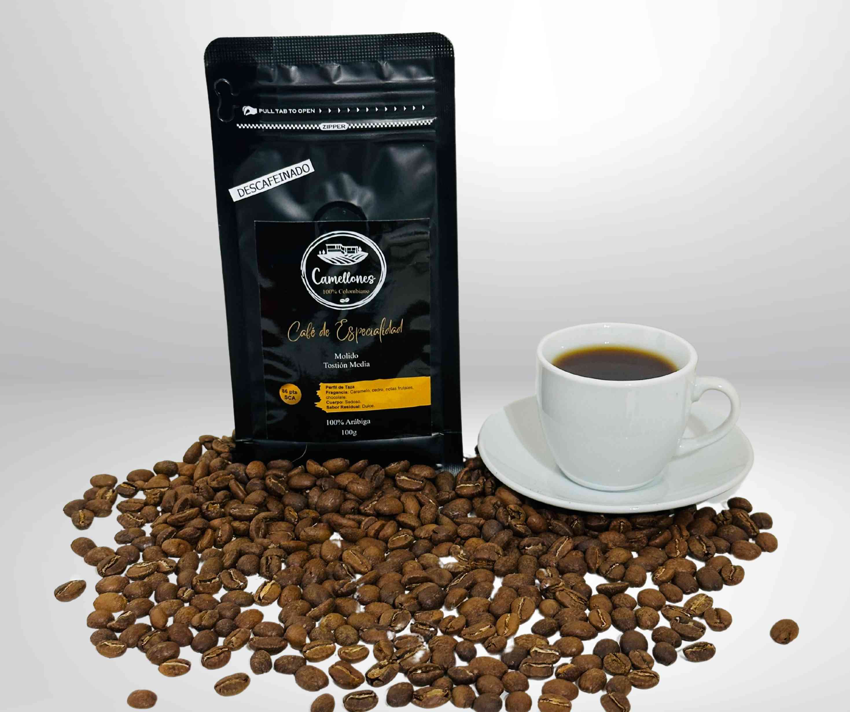 Café Supremo Molido Descafeinado 100g