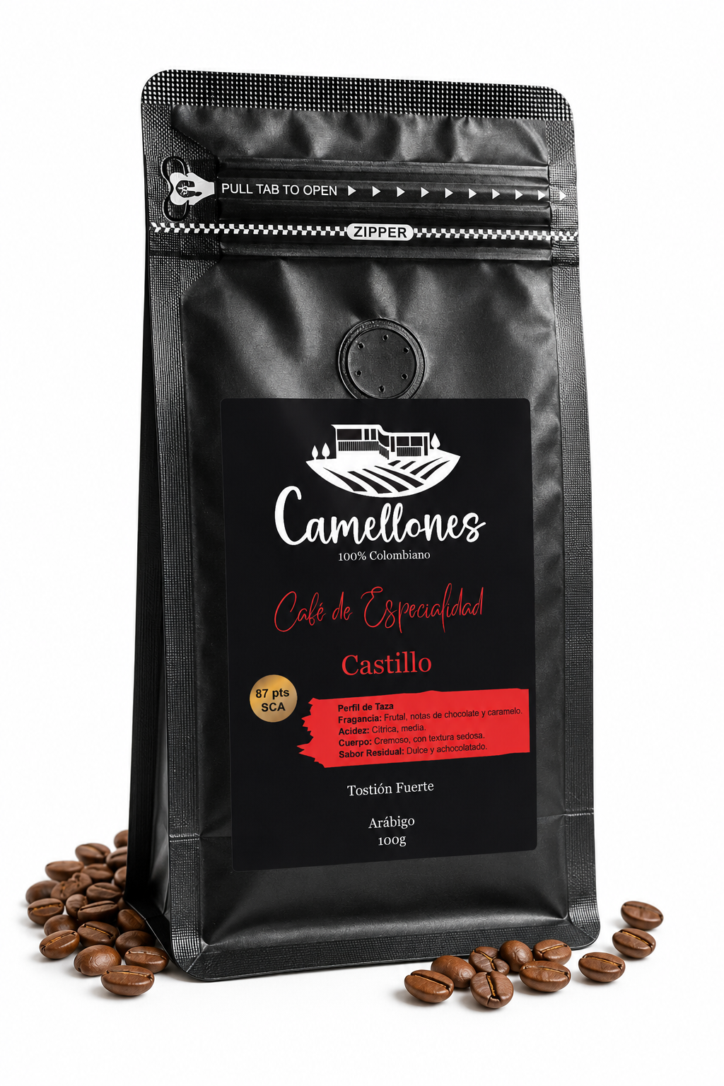 Pack Prensa & Café Castillo de 100g - Imagen 2