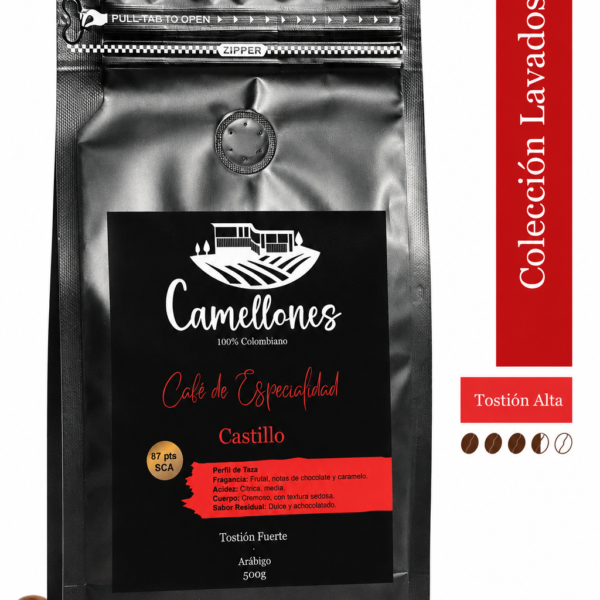 Café Castillo Grano, Tostión Alta de 500g