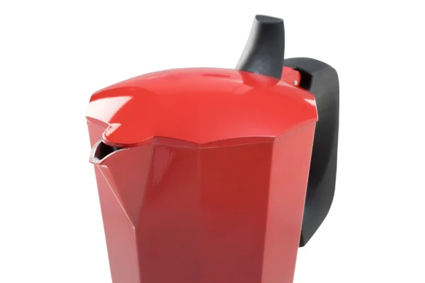 Cafetera Italiana Petra Roja 9 Tazas - Imagen 2