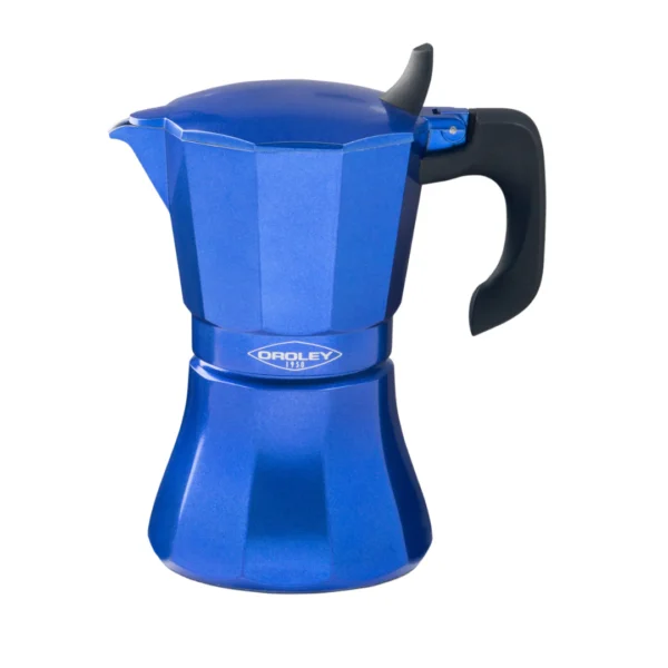 Cafetera Italiana Petra Azul 12 Tazas