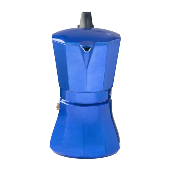 Cafetera Italiana Petra Azul 12 Tazas - Imagen 2