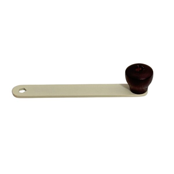 Molino Manual  De Acero Color Crema Con Regulador De Molienda Ajustable - Imagen 3