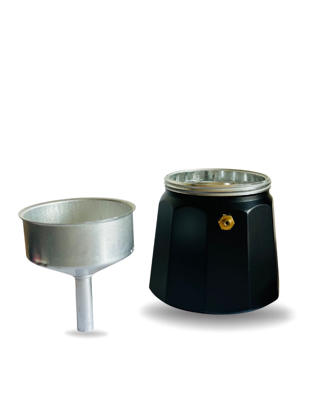 Cafetera Italiana Negra 3 Tazas - Imagen 3