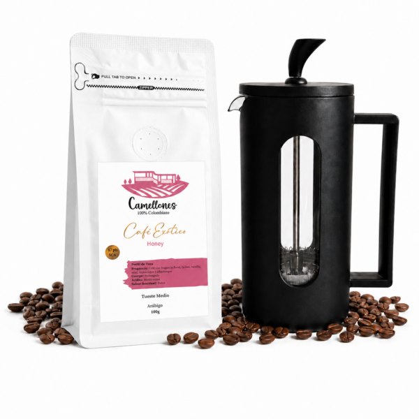 Pack Prensa & Café Honey de 100g