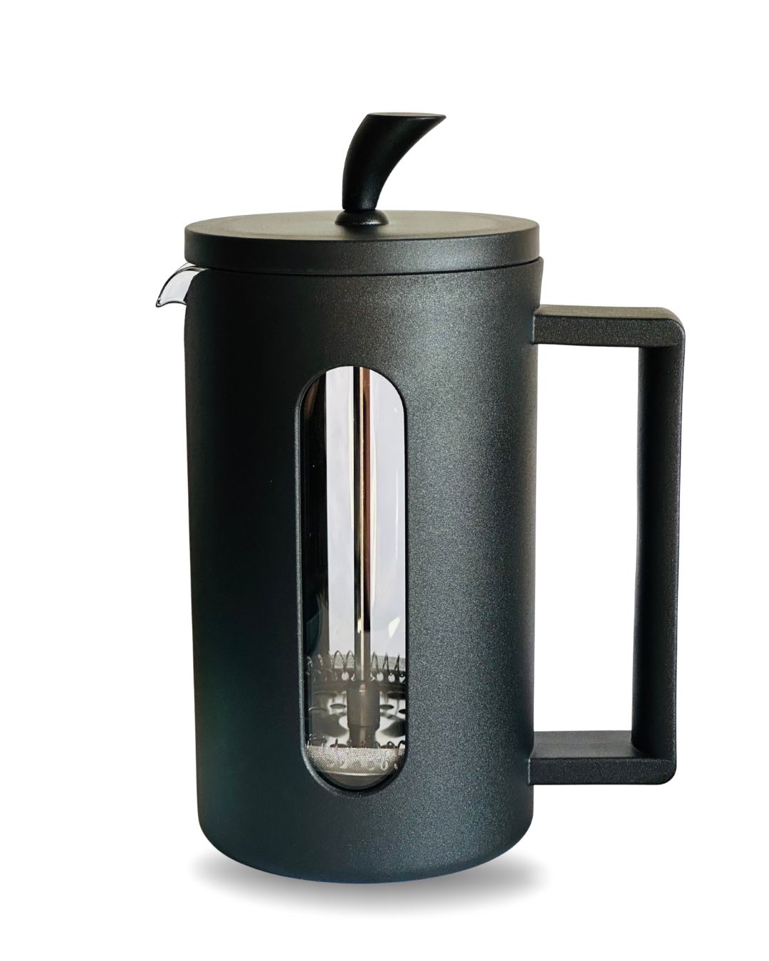 Pack Prensa Francesa de 600ml Negra Con Café Castillo Tostión Fuerte de 100g Molido - Imagen 3