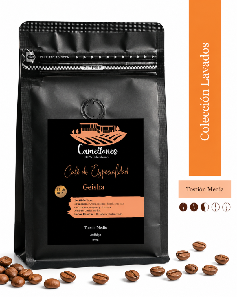 Café Geisha en Grano 250g