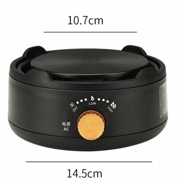 Mini Cocina  Eléctrica Portátil Color Negro