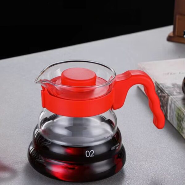 Coffee Server Color Rojo