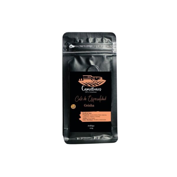 Café Geisha en Grano, Tostión Media de 100g