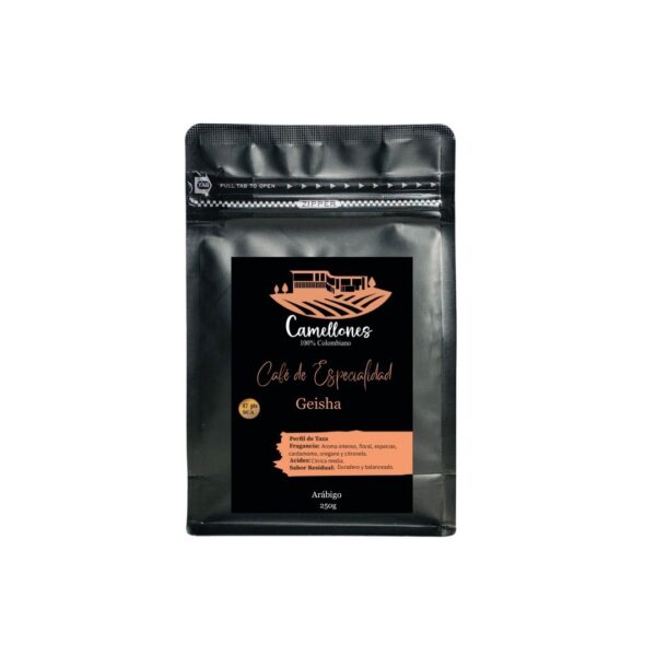 Café Geisha en Grano, Tostión Media de 250g