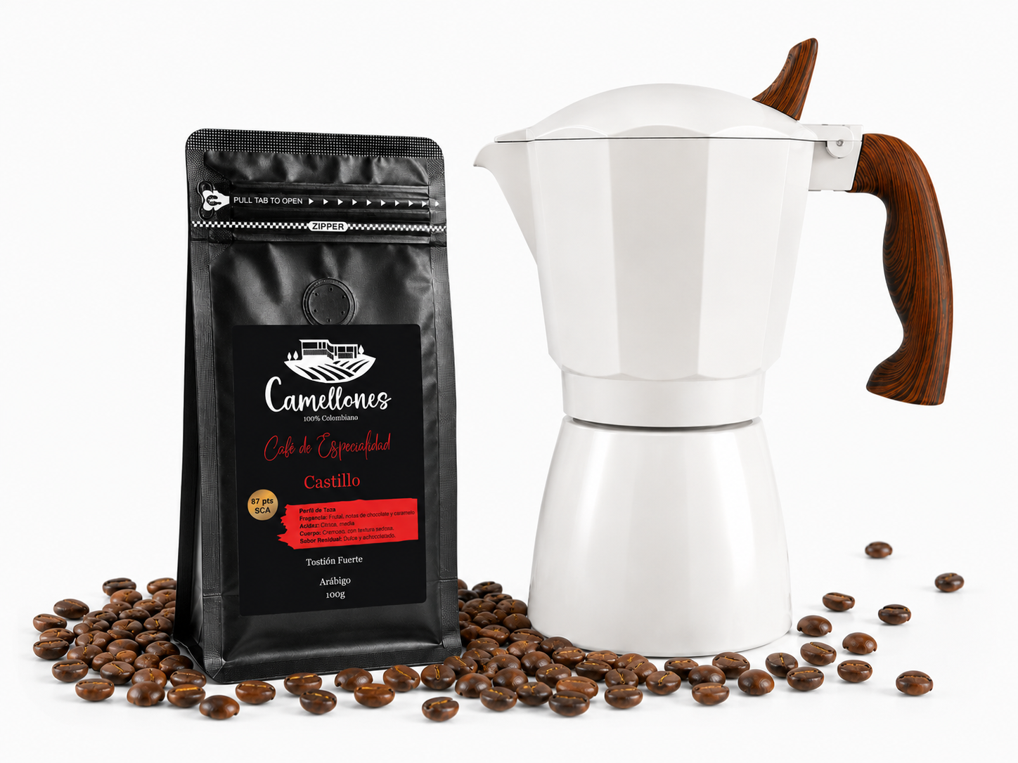 Pack Moka Crema & Café Castillo 100g