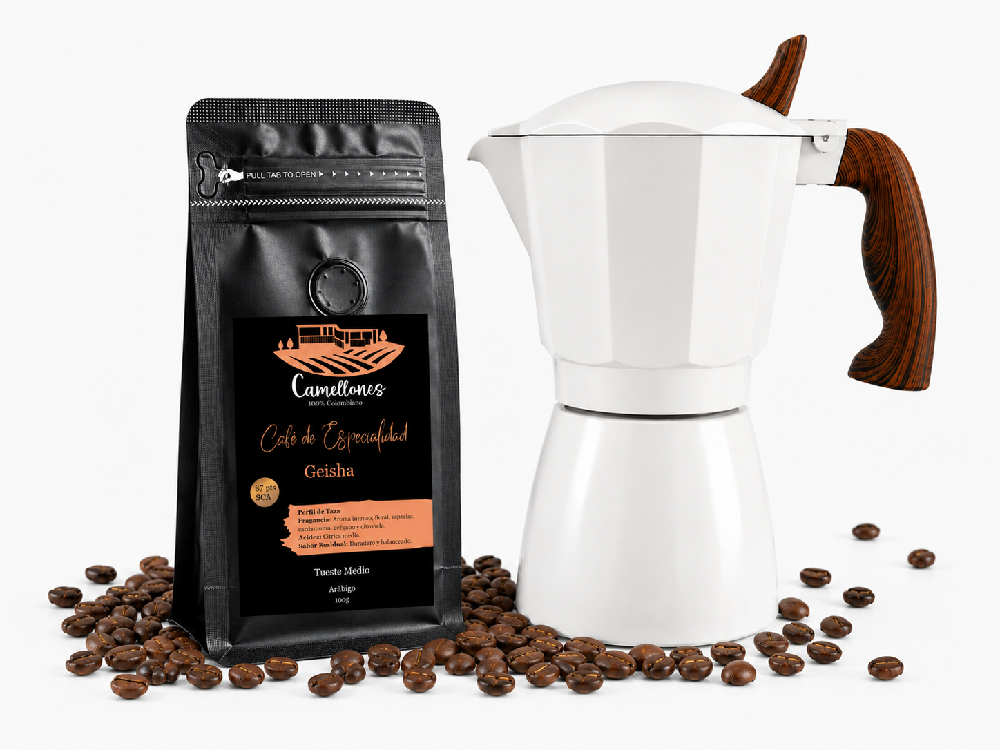 Pack Moka Crema & Café Geisha 100g