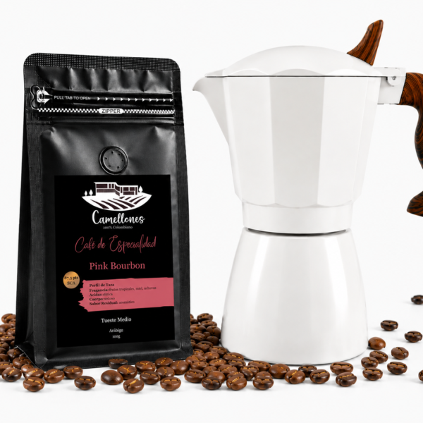 Pack Moka Crema & Café Pink Bourbon 100g