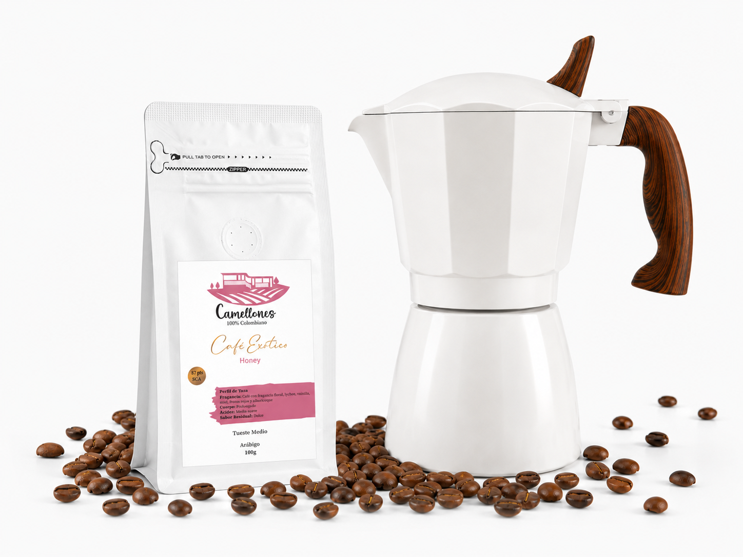 Pack Moka Crema & Café Honey 100g