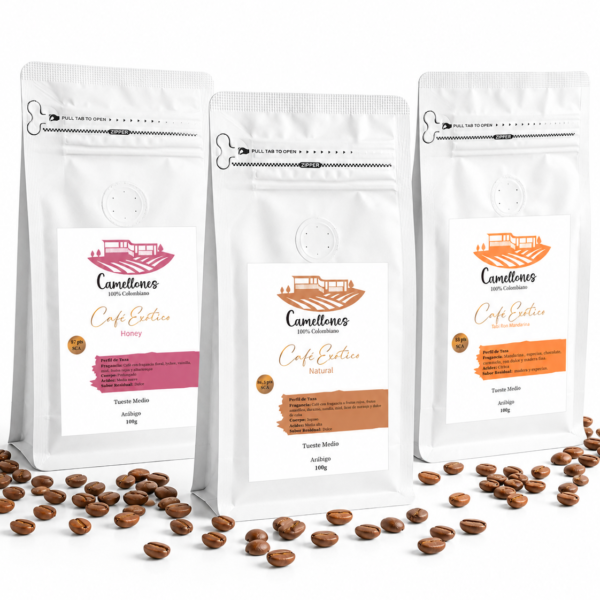 Pack Exóticos Molidos de 100g