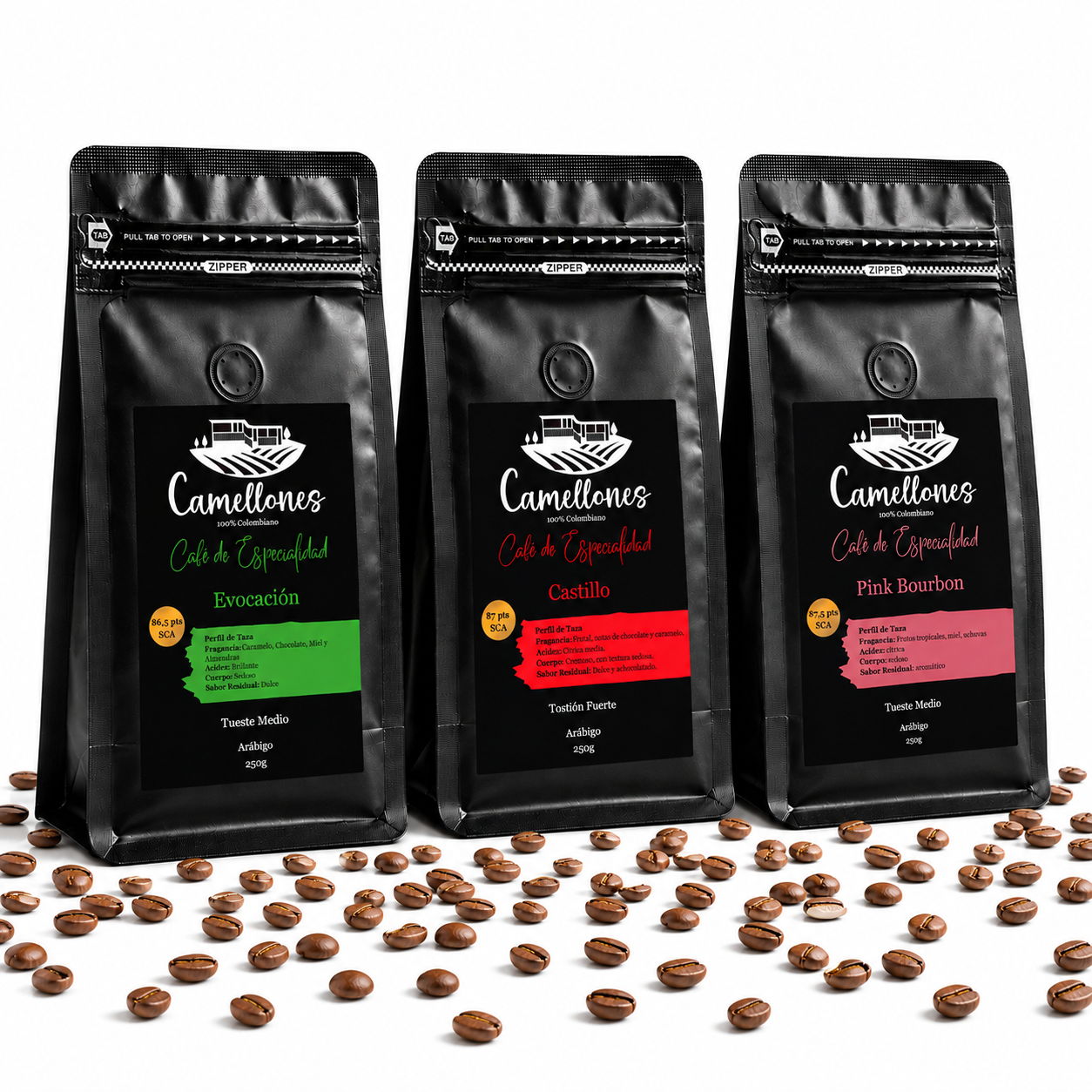 Pack Colección Clásicos en Grano de 250g - Imagen 2