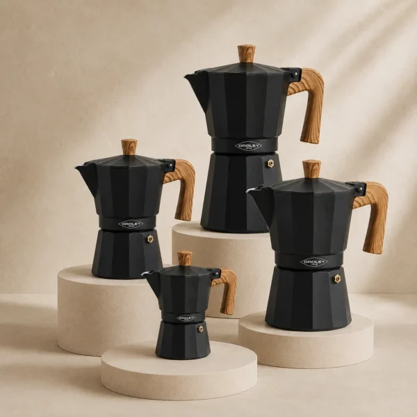 Cafetera Italiana New Dakar Negra