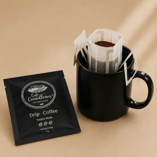 Drip Coffee Café Camellones – 10 unidades