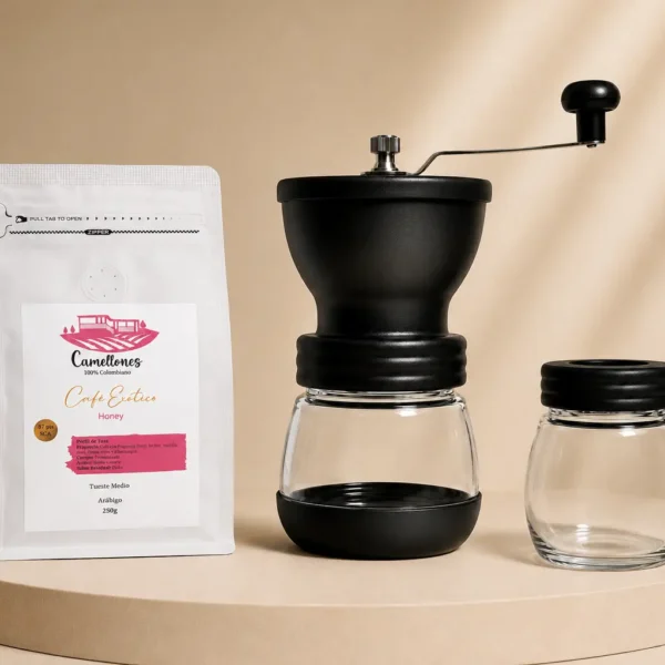 Pack Molino de Café Manual + Café