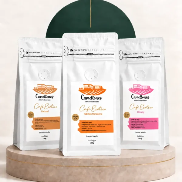 Pack Colección Exóticos 100 g
